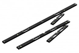Stabila 196-2 4 Piece Set with 40cm, 61cm, 122cm & 183cm Dark Shadow Limited Edition Levels &pound;275.00